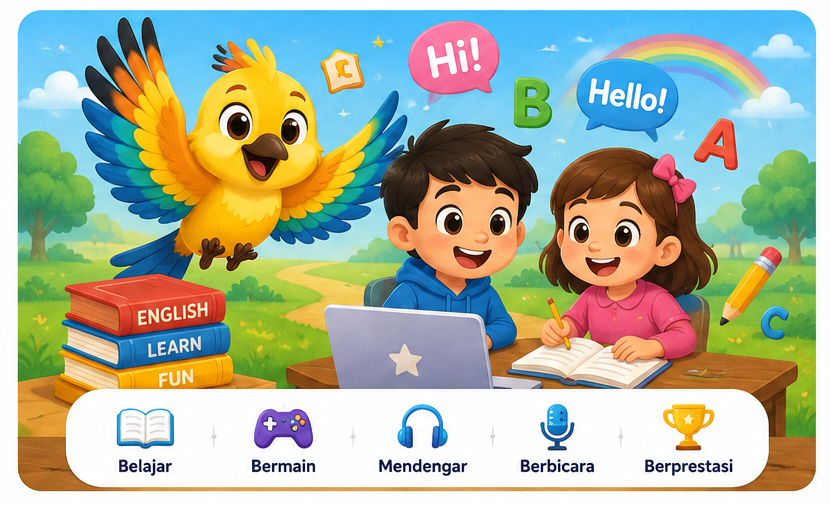 Maskot EnglishForKids